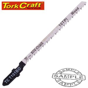 T-shank Jigsaw Blade Clean Cut Wood/laminat 2.5mm 10tpi 100mm 2pc